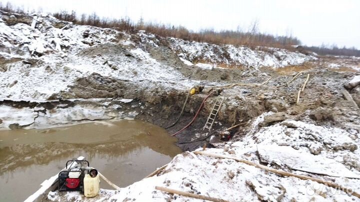 Аренда прокат мотопомп насосов откачка воды