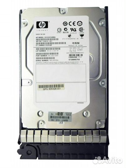 Жесткий диск HP 300GB 583716-001 AP870A SAS 3.5