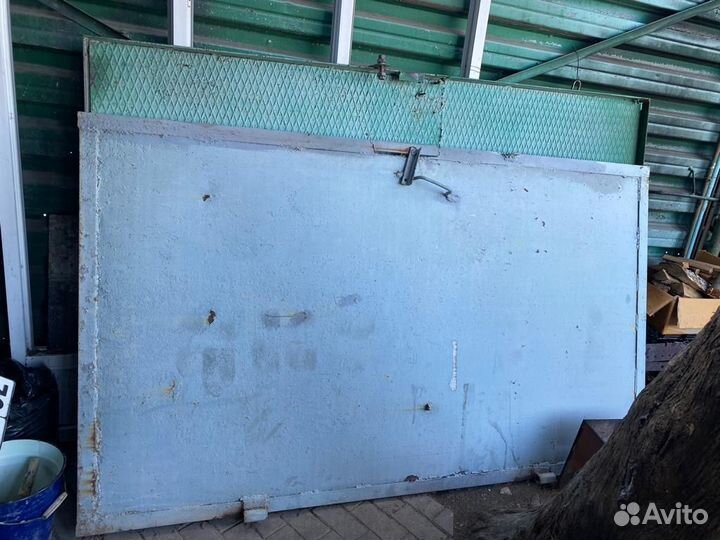 Ворота гаражные бу