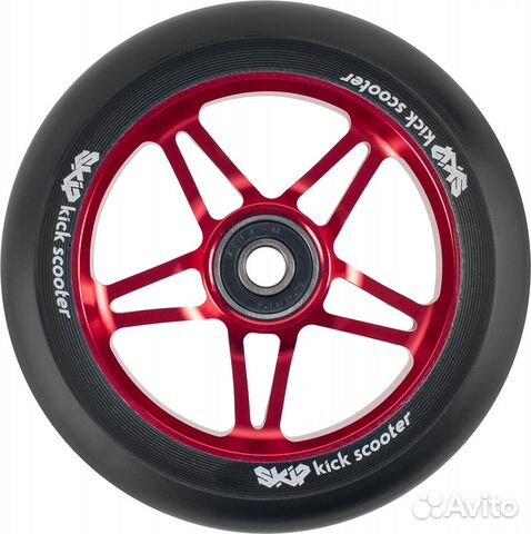 Колесо skip WHL19 110x24 mm красный Nov970