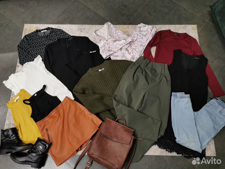 Пакет женских вещей Xs-s. Zara h&m