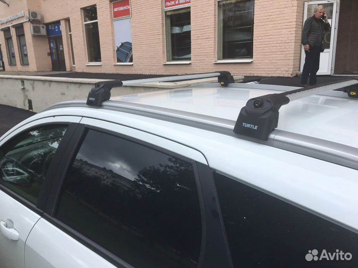 Багажник на крышу Turtle на LADA Vesta SW