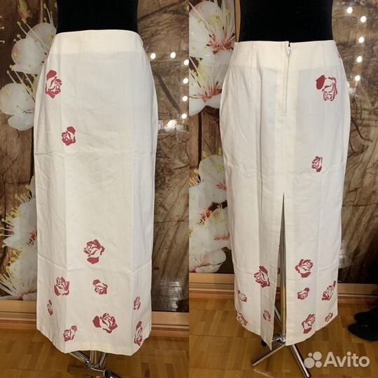 Юбка на лето из хлопка