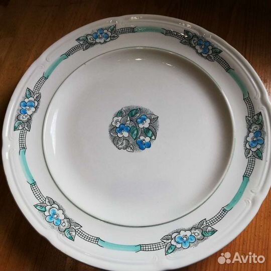 Блюдо советское диаметр 34,5 см