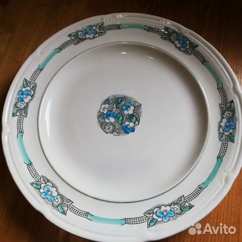 Блюдо советское диаметр 34,5 см