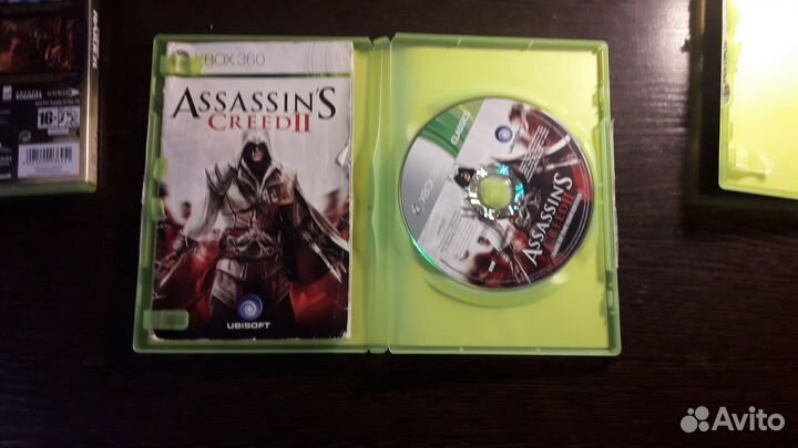 Диски xbox 360 (assassin's creed, tomb rider)