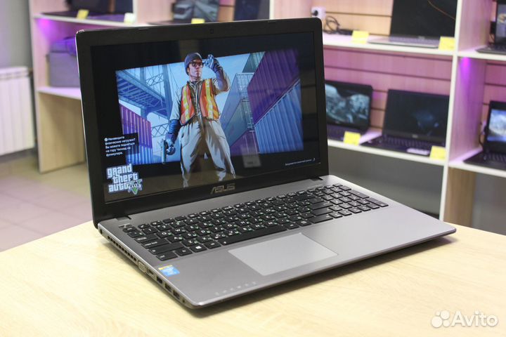 Ноутбук asus для не требовательных игрушек с GTA 5