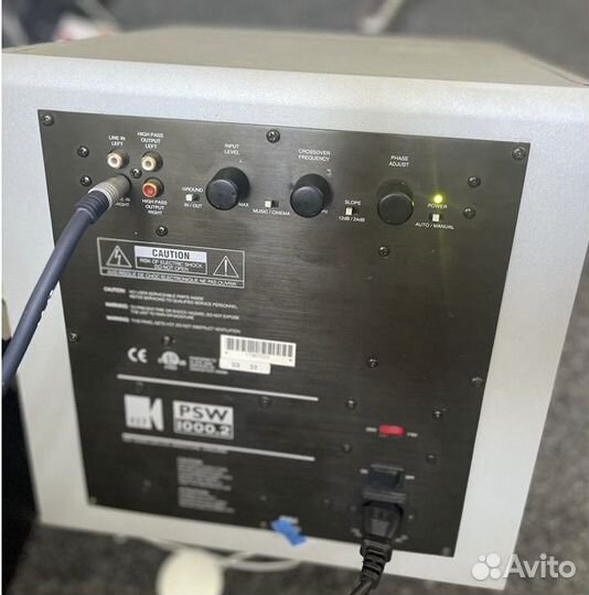 Колонки onkyo,сабвуфер Kef psw 1000 (обмен)