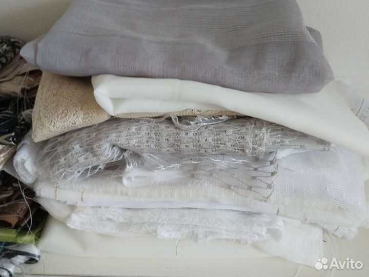 Отрезы ткани пакетом