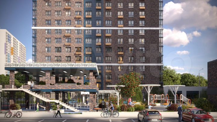 3-к. квартира, 96,4 м², 17/25 эт.