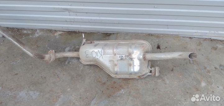 Глушитель Kia Rio 2005-2011 Седан