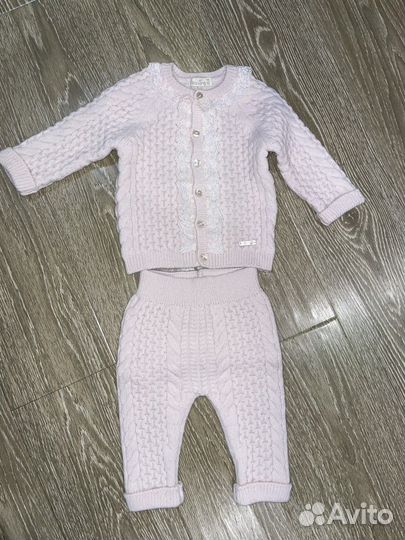 Вязанный костюм детский