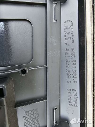 Audi q7 4m накладки дверей левые