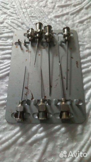 Стерилизатор + шприц,иглы набор