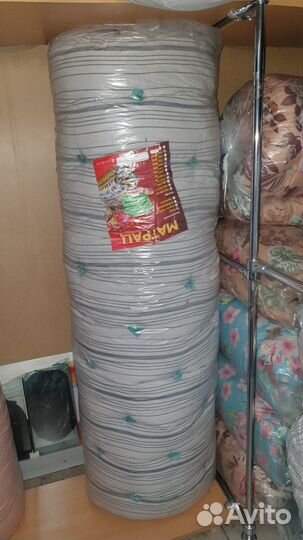 Матрас ватный тик стандарт 180х190