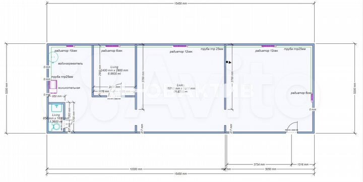 Продам производственное помещение, 63 м²
