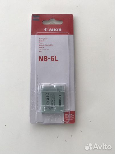 Аккумулятор Canon NB-6L для Canon