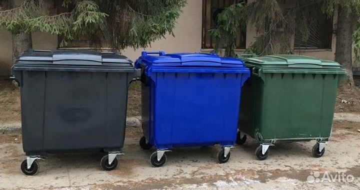 Мусорный контейнер 1100 литров