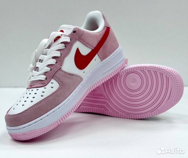 Кроссовки nike air force 1 Valentine's day