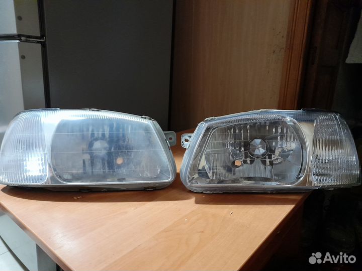 Фары акцент, бампер, стойка