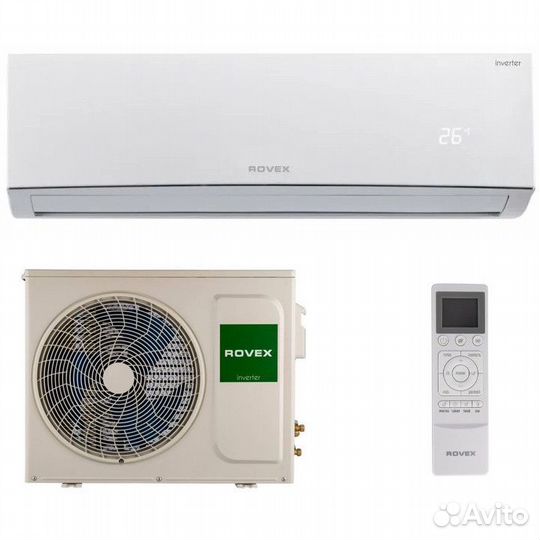 Сплит-система 7 новая Rovex Megapolis Inverter 07