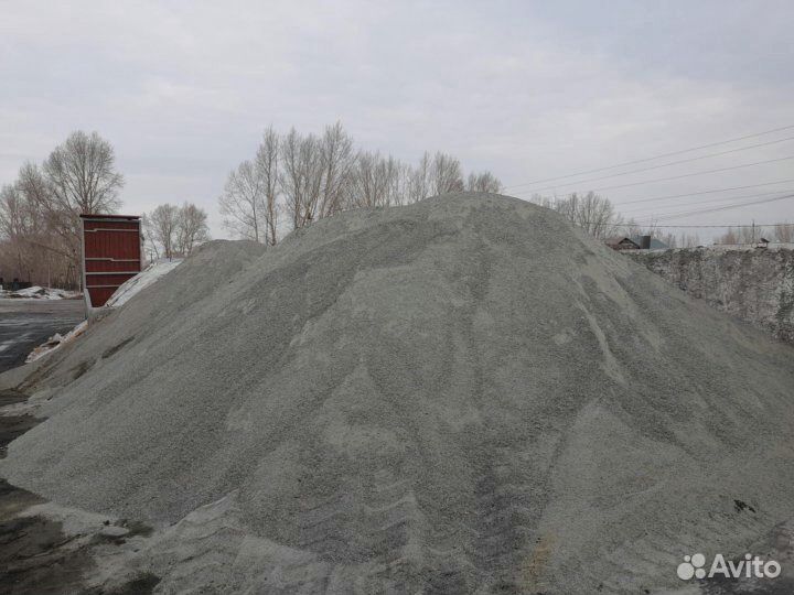 Щебень вторичный доставка