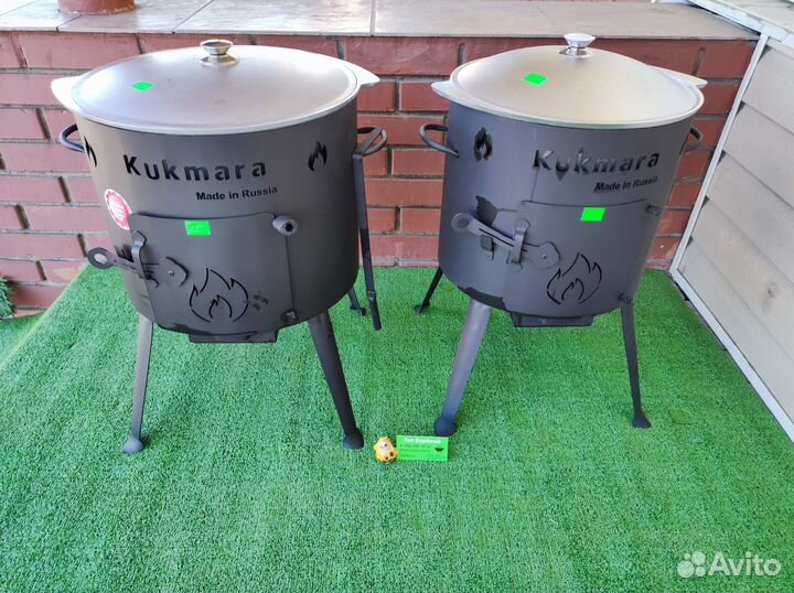 Печь с казаном Кукмара