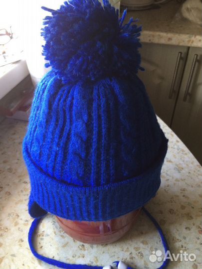 Зимняя шапочка для мальчика