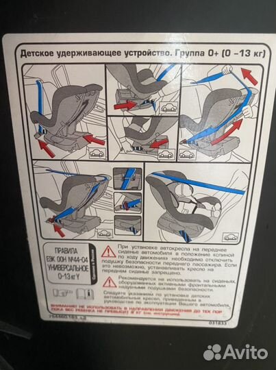 Детское автомобильное кресло isofix