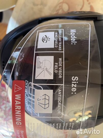 Мотоциклетный шлем модуляр ORZ