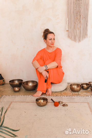 Массаж поющими чашами/звукотерапия/soundhealing