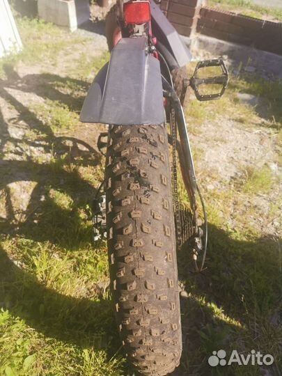 Велосипед горный фэтбайк