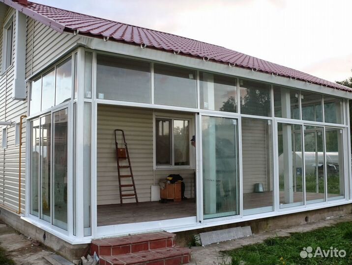 Остекление веранды от производителя