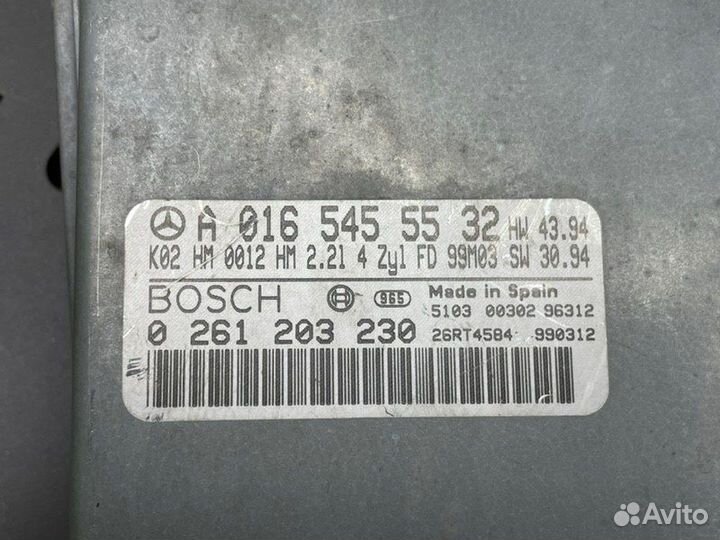 Эбу двигателя Mercedes-Benz W124 M111 2.2 1992