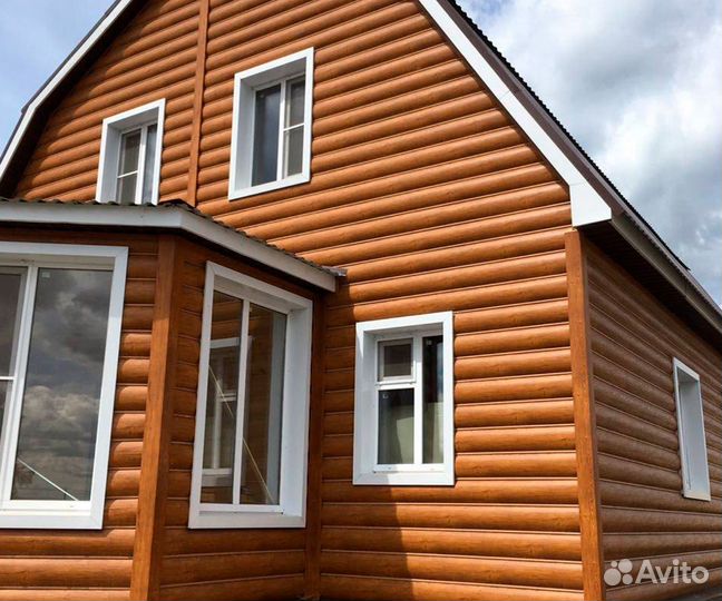 Обшивка домов сайдингом