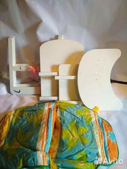 Стульчик трансформер для кормления деревянный