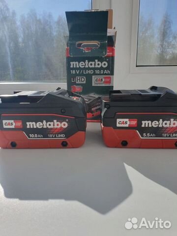 Аккумулятор metabo 18v 5,5lihd