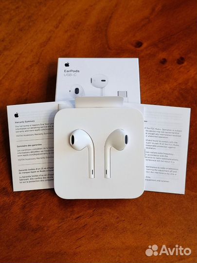 Проводные наушники Apple EarPods Type-C (новые)