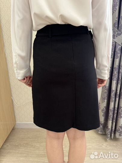 Юбка черная офисная