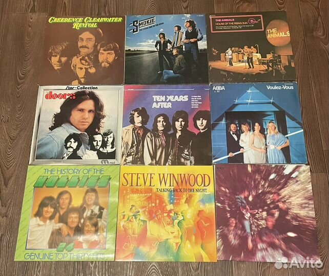 LP Винил Виниловые Пластинки Рок часть 2