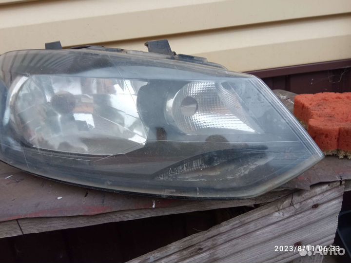 Фары на volkswagen polo седан