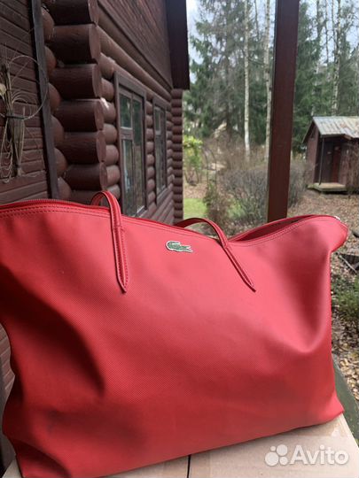 Большая сумка lacoste