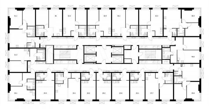1-к. квартира, 32,4 м², 14/33 эт.