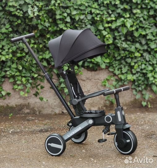 Велосипед Luxmom 368 (Черный)