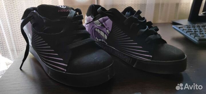 Роликовые кроссовки heelys р. 40.5