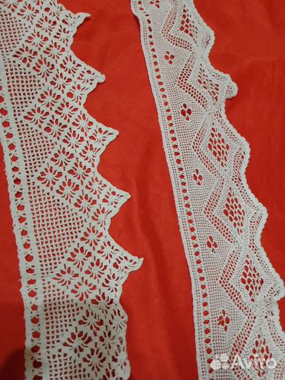 Старинное кружево ручной работы-большой выбор