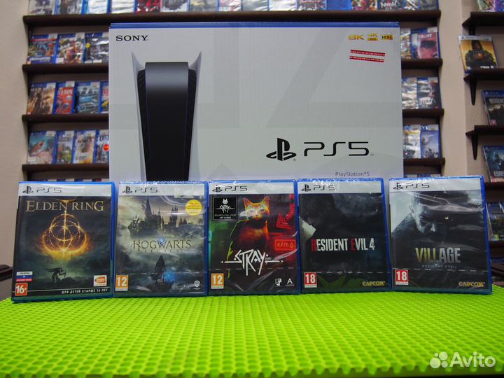 Sony PlayStation 5 + игры