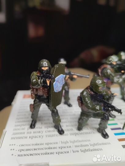 Отряд Вымпел спецназ фигурки солдатики модель