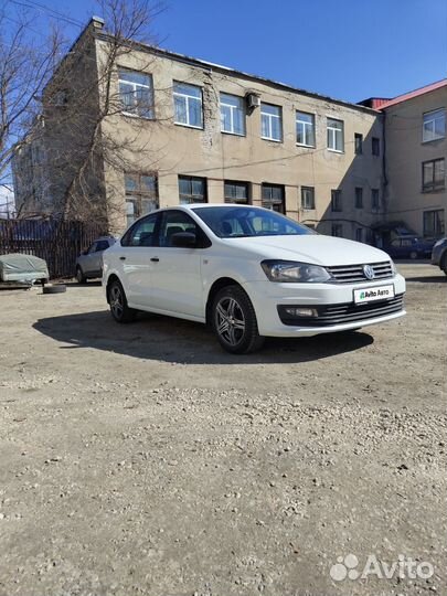 Volkswagen Polo 1.6 AT, 2018, 110 000 км