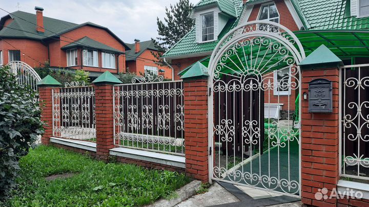 Забор, калитка, ворота кованые бу